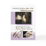 60th Wedding Anniversary Greeting Card