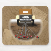 60th Wedding Anniversary Gifts Mouse Pad