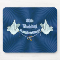 60th Wedding Anniversary Gifts Mousepads