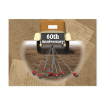 60th Wedding Anniversary Gifts Post Card