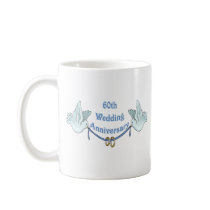 60th wedding anniversary gifts t mugs
