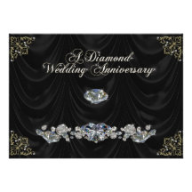 60th Wedding Anniversary Invitation Card