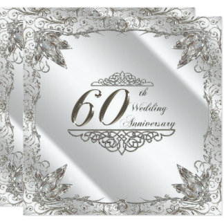 60th Wedding Anniversary Invitation Wording Samples 