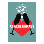 60th Wedding Anniversary Invitation - Cheers! invitations
