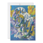 60th Wedding Anniversary Invitation Freesias