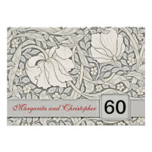 60th wedding anniversary invitations