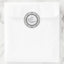 60th Wedding Anniversary Sticker