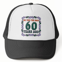 60thweddinganniversary mesh hat