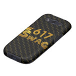 617 Area Code Swag Galaxy SIII Cover