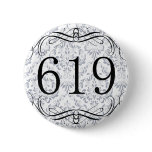 619 Area Code buttons