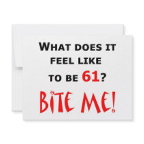 61 Bite Me! Custom Invite