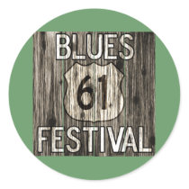 61 Blues Festival Sticker