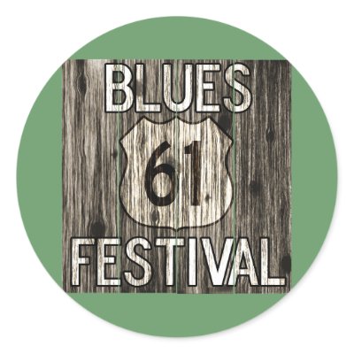 61 Blues Festival Sticker by oldrockerdude