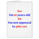 61 Pity Sex Cards