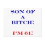 61 Son of a Bitch Post Cards
