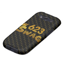 623 Area Code Swag Galaxy SIII Covers