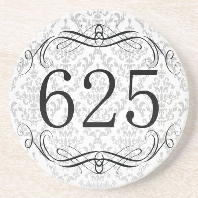 625 Area Code Beverage Coaster by AreaCodes