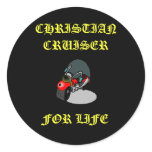 62-738593884, CHRISTIAN CRUISER, FOR LIFE STICKERS