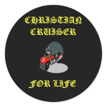 62-738593884, CHRISTIAN CRUISER, FOR LIFE stickers