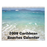 636, 2009 Caribbean Beaches Calendar
