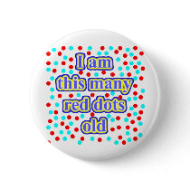 63 Red Dots Old Pin
