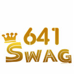 641 Area Code Swag Photo Cutout