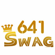 641 Area Code Swag Photo Cutout