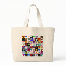 64 Hearts on a Bag