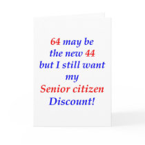 64 Senior Citizen Card