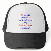 64 Senior Citizen Mesh Hat