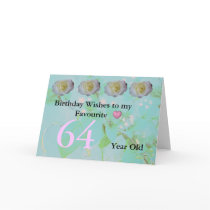 64th Birthday cards by lollypopgirrrl 64th Birthday cards