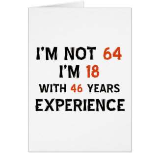 64th Birthday Cards | Zazzle