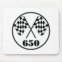 650 Checkered Flags Mouse Pads