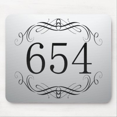 654 Area Code Mouse Pad by AreaCodes