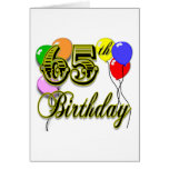 65.a mercancía feliz del cumpleaños tarjeta