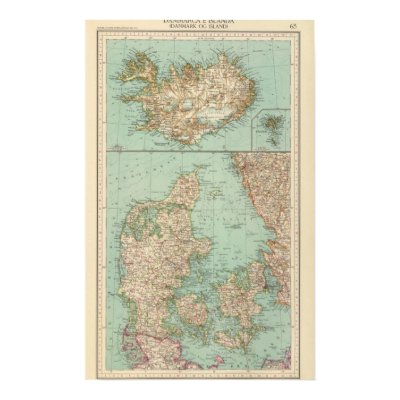 65 Denmark, Iceland by davidrumsey
