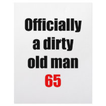 65  Dirty Old Man Letterhead