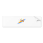 65_girl_paddler bumper sticker
