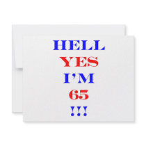 65 Hell yes invitations
