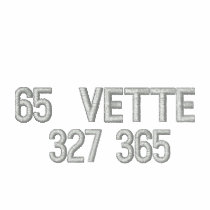 65 VETTE, 327, 365 embroidered shirts by corvettewebcentral 65 VETTE, 327, 365 embroidered shirts
