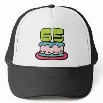 65 Year Old Birthday Cake Hat