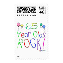 65 Year Plds Rock ! postage