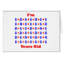 65 Years old! Greeting Card