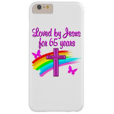 65 YR OLD CHRISTIAN BARELY THERE iPhone 6 PLUS CASE