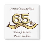 65th Anniversary Party Favors Refrigerator Magnet
