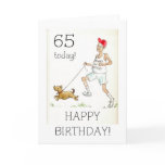 65th Birthday Card for a Retired Man