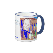 65th Birthday Caricature Mug 13a