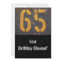 65th Birthday-Invitation