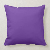663399 Solid Color Purple Background Template Pillow
