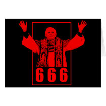 666 Pope Cards